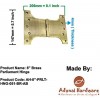 8"  Brass Parliament Hinge 